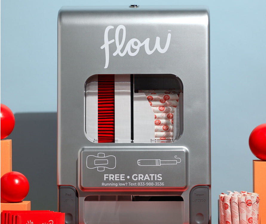 Aunt Flow Tampon and Pad Dispenser